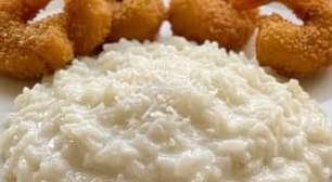 Arroz de coco cremoso: acompanhamento fácil e perfumado