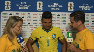 A declaração de Casemiro após a virada do Brasil contra o Japão