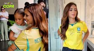 Biancardi vai de 'Neymar' contra o Japão e mostra videochamada do craque com as filhas antes de jogo