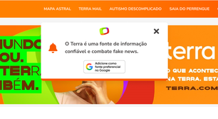 Saiba como adicionar o Terra como 'Fonte Preferida' no Google