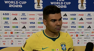 Casemiro elogia Endrick, diz que Brasil controlou partida e exalta mental da equipe em virada sobre o Japão