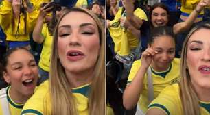 Esposa de Casemiro comemora gol do jogador e registra momento emocionante com a filha