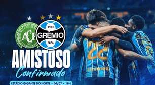 Grêmio tem horário marcado para amistoso contra a Chapecoense