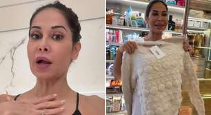 Esnobe? Maíra Cardi detona uniforme de funcionários e gasta muito em roupa: 'Quero...'