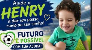 Rizotomia Dorsal Seletiva: Henry Mikael e a luta pelo sonho de ser jogador de futebol
