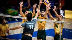 Brasil sofre, mas vence o Canadá e segue fora da zona de classificação na VNL