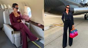 Mulher de Cristiano Ronaldo impressiona com detalhes de jatinho de luxo de R$ 360 milhões