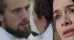 O verdadeiro barraco no casamento de Melissa e Felipe em 'Além do Tempo' que merece pipoca em mãos ao assistir: vilã surta, humilha noivo e parte para cima da noiva