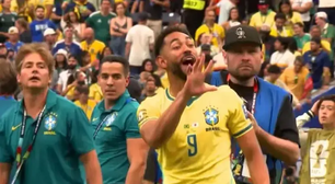Matheus Cunha rebate provocação do Japão com gesto após classificação do Brasil