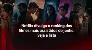 Netflix divulga o ranking dos filmes mais assistidos de junho; veja a lista
