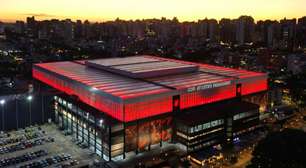 Athletico-PR mostra avanço de obra inédita na Arena; veja as imagens