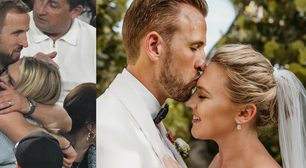 'Tenho sorte de ter minha namorada de infância': herói da classificação da Inglaterra na Copa 2026, Harry Kane é casado com ex-colega de escola; casamento foi em cenário paradisíaco e sigiloso
