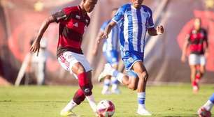 Flamengo leva empate do Avaí no último lance e é eliminado do Brasileirão Sub-20