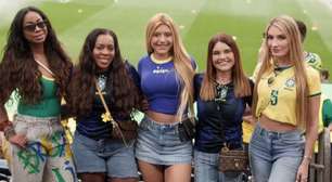 'Musa da Copa', irmã de Casemiro se junta em foto com família de Vini Jr: 'Amo'