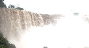 Vazão das Cataratas do Iguaçu está 4 vezes maior que média e chega a 5 milhões de litros por segundo