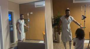 'Por que você está de vestido', pergunta filha do sertanejo Henrique após cantor passar por cirurgia