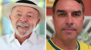 Atlas/Bloomberg: Lula tem 46,3% de intenções de voto no 1º turno; Flávio fica com 36,6%