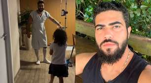 Henrique, da dupla com Juliano, passa por cirurgia e filha o surpreende: 'Por que está de vestido?'