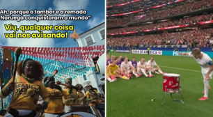 Olodum reage à remada da Noruega com tambor: 'Estamos na frente'