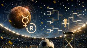 Mercúrio retrógrado no mata-mata da Copa 2026: viradas, pênaltis e VAR