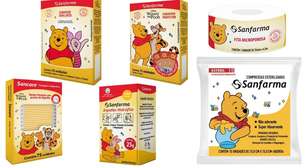 Sanfarma lança linha infantil inspirada no Ursinho Pooh