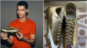 Saiba quanto custa a chuteira dourada que Cristiano Ronaldo usou nesta Copa