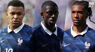 Mbappé, Dembélé e Olise, da França, se destacam e igualam trio do penta em 2002