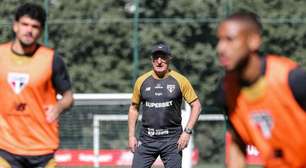 Dorival comanda treino tático e prepara São Paulo para jogo-treino
