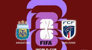 Argentina x Cabo Verde: atual campeã quer espantar a zebra da Copa do Mundo