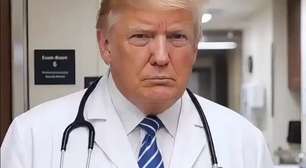 Trump publica vídeo de IA em que aparece como médico e 'cura' celebridades que o criticam; veja
