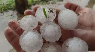 Temporal de granizo faz cidades de SC decretarem situação de emergência e deixa mais de 463 desalojados