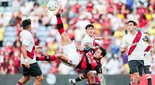 Fla 2×2 River Plate: bom teste no 1º tempo. Mas parou aí