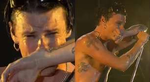 O emotivo discurso de Yungblud enquanto chorava copiosamente em show