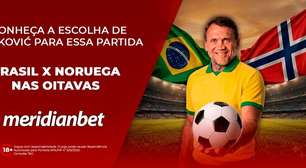 Brasil x Noruega nas oitavas, domingo às 17h.