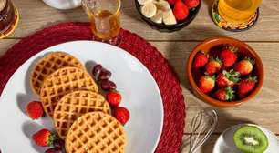 Waffle sem glúten: receita fácil, saudável e deliciosa para o seu café da manhã