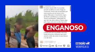Vídeo não mostra africanos escravizados, e sim congoleses presos pelo Exército