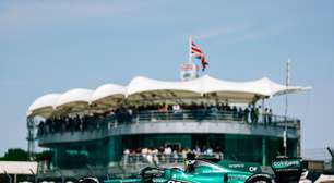 F1: Aston Martin é eliminada com os dois carros no SQ1 em Silverstone