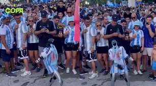Já não bastava o 'ET' Messi? Torcida da Argentina ganha reforço de robô humanoide dançarino nos EUA