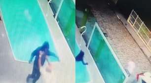 Homem reage e joga ladrão em piscina após ter casa invadida em Santa Catarina