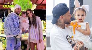 Neymar celebra dos EUA aniversário de 2 anos da filha Helena: 'Papai te ama'