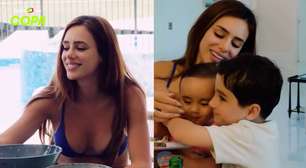 Bruna Biancardi mostra 'day off' com as filhas e familiares em mansão nos EUA
