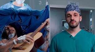 Cantor toca violão durante cirurgia para retirar tumor no cérebro: 'Não consigo lembrar'