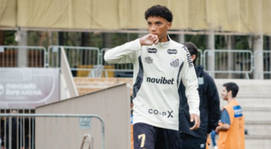 Robinho Jr muda nome na camisa do Santos; entenda