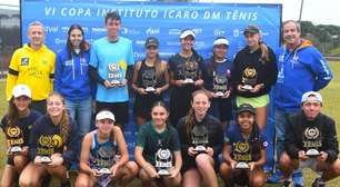 Definidos os campeões da VI Copa Instituto Icaro DM Tênis em Curitiba (PR)