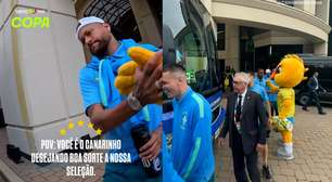 Veja o momento em que a Seleção Brasileira deixou hotel rumo ao estádio para duelo contra a Noruega