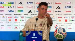 Cristiano Ronaldo provoca jornalista brasileiro em coletiva: 'Sei que não gosta de mim'
