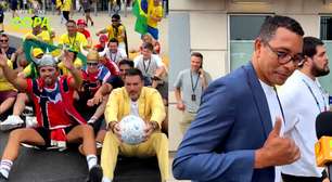 Pré-jogo do Brasil tem remada do créu vs viking e elogio de Gilberto Silva a Bruno Guimarães