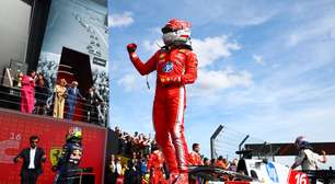 F1: Leclerc celebra primeira vitória em Silverstone: "A sensação voltou"