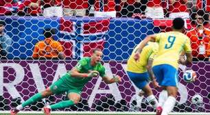 Goleiro da Noruega explica provocação a Neymar antes do pênalti: "Entrar na cabeça"