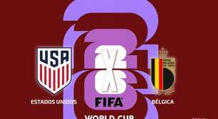 Estados Unidos x Bélgica, com comentários e estatísticas a partir das 20h